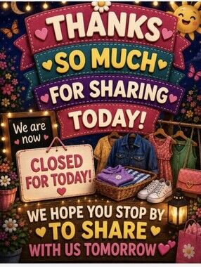 🚫CLOSED 🚫THURS 5/21 ♥️ MOST LIKES ♥️ SHARE 4